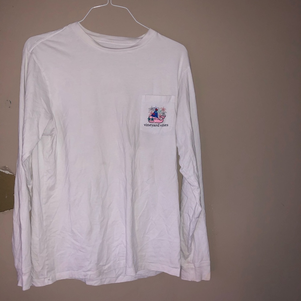 Vineyard Vines Long Sleeve “Happy New Years” Shirt
